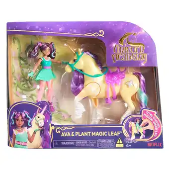 Top1Toys Unicorn Academy Pop Ava En Unicorn Leaf met licht (11.5 cm en 12.5 cm) aanbieding