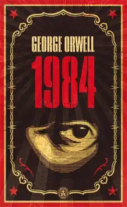 Amazon 1984: The dystopian classic reimagined with cover art by Shepard Fairey aanbieding