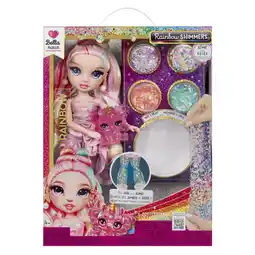 Top1Toys Rainbow High Rainbow Shimmers With Slime Fashion Doll Bella (Pink) aanbieding