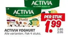 Dekamarkt ACTIVIA YOGHURT aanbieding