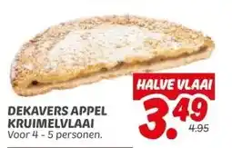 Dekamarkt DEKAVERS APPEL KRUIMELVLAAI aanbieding