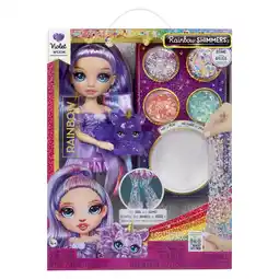 Top1Toys Rainbow High Rainbow Shimmers With Slime Fashion Doll Violet (Purple) aanbieding