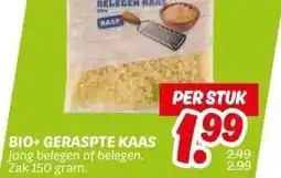 Dekamarkt BIO+ GERASPTE KAAS aanbieding