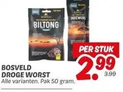 Dekamarkt BOSVELD DROGE WORST aanbieding