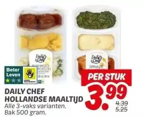 Dekamarkt DAILY CHEF HOLLANDSE MAALTIJD aanbieding