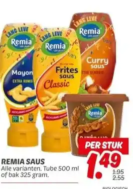 Dekamarkt REMIA SAUS aanbieding