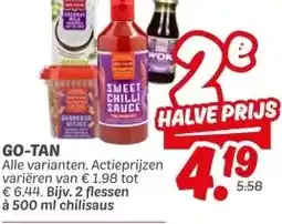 Dekamarkt GO-TAN aanbieding