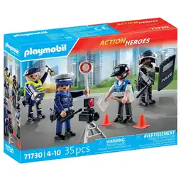 Top1Toys Playmobil 71730 politie figuren set aanbieding
