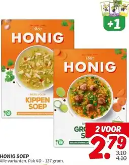 Dekamarkt HONIG SOEP aanbieding