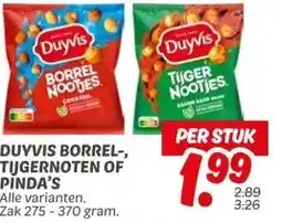 Dekamarkt DUYVIS BORREL-, TIJGERNOTEN OF PINDA'S aanbieding