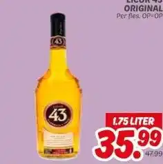 Dekamarkt LICOR 43 ORIGINAL aanbieding