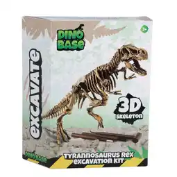 Top1Toys Dinobase Dino uitbikken T-Rex 3D set aanbieding