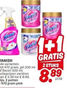 Dekamarkt VANISH aanbieding