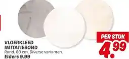 Dekamarkt VLOERKLEED IMITATIEBOND aanbieding