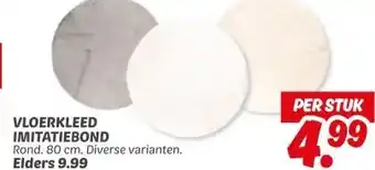 Dekamarkt VLOERKLEED IMITATIEBOND aanbieding