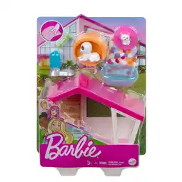 Top1Toys Barbie Mini Playset Hondenhuis Met Hondje aanbieding
