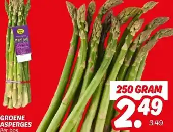 Dekamarkt GROENE ASPERGES aanbieding