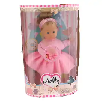 Top1Toys Dansende pop Molly 40 cm met 3 liedjes aanbieding