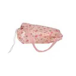 Top1Toys Poppenbed opvouwbaar roze bloem aanbieding