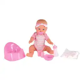 Top1Toys Pop 43 Cm Drink & Plas Met 9 Accessoires Dolls Room aanbieding