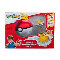 Top1Toys Battle Spinner - Single Pack Pikachu #1 & Poke Bal aanbieding