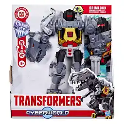 Top1Toys Transformers cyberworld chomp & battle grimlock aanbieding