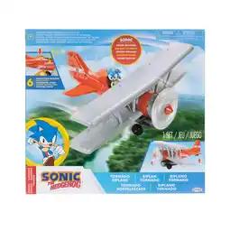 Top1Toys Sonic Tornado biplane inclusief 6,5 cm figuur aanbieding
