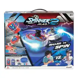 Top1Toys Spinner mad 2 deluxe battle pack aanbieding