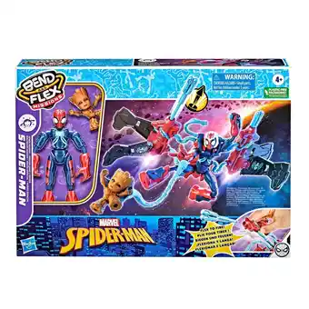 Top1Toys Spiderman Bend N Flex Space Mission Flex Jet aanbieding