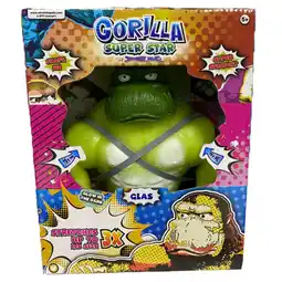 Top1Toys Stretch gorilla Super Star aanbieding