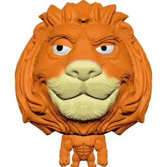 Top1Toys Splats Head Orange Lion 11 cm aanbieding