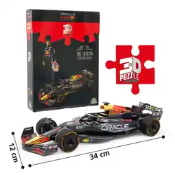 Top1Toys Puzzel 3D Formule 1 Red Bull Max Verstappen 34 Cm aanbieding