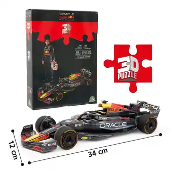 Top1Toys Puzzel 3D Formule 1 Red Bull Max Verstappen 34 Cm aanbieding