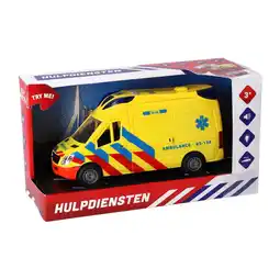 Top1Toys Ambulance Auto Met Licht En Geluid aanbieding