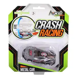Top1Toys Rapid Wheels crash auto met frictie en 360º spin en salto assorti aanbieding