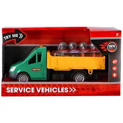 Top1Toys Rapid Wheels Auto Wegenbouw Met Licht En Geluid En Frictie aanbieding