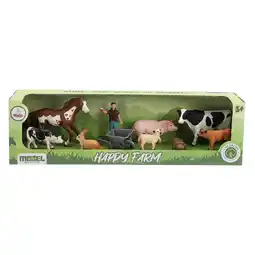 Top1Toys Boerderij speelset 10delig aanbieding