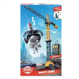 Top1Toys Dickie Toys kraan battery operated 110 cm aanbieding