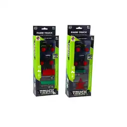 Top1Toys Boerderijset met 2 tractoren en 2 accessoires aanbieding