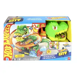 Top1Toys Hw city trex brandweerkazerne aanbieding