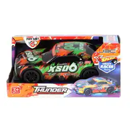 Top1Toys Auto Thunder met licht en geluid Crazy Racer aanbieding