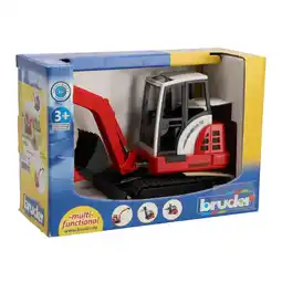 Top1Toys Bruder Schaeff HR16 Mini Graafmachine aanbieding