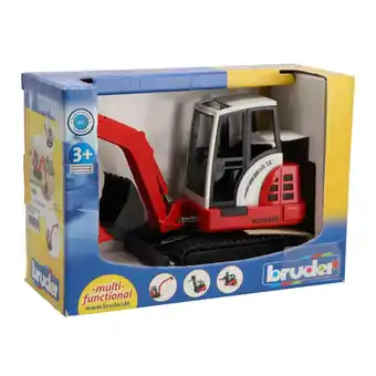 Top1Toys Bruder Schaeff HR16 Mini Graafmachine aanbieding