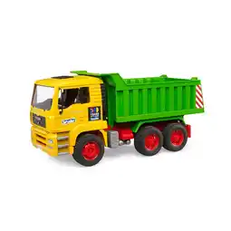 Top1Toys Vrachtwagen MAN dumptruck 50 Jaar Bruder aanbieding