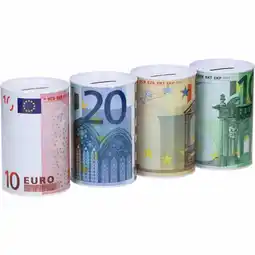 Top1Toys Spaarpot met eurobiljet aanbieding