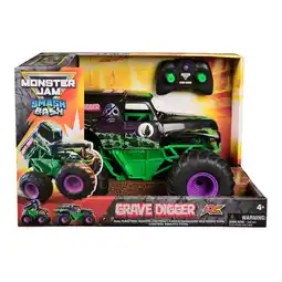 Top1Toys Radiografisch bestuurbare monsterjam 1:15 smash en bash grave digger aanbieding