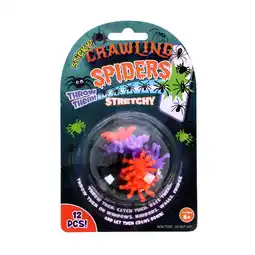 Top1Toys Kruipende sticky spin raamlopers 12 stuks aanbieding