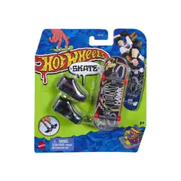Top1Toys Hot Wheels Skate Fingerboard + Schoen Assorti aanbieding