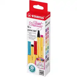 Top1Toys Stabilo point 88 desk set start beginning 18 stuks aanbieding