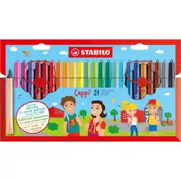 Top1Toys Stabilo Cappi Etui 24 Stuks aanbieding